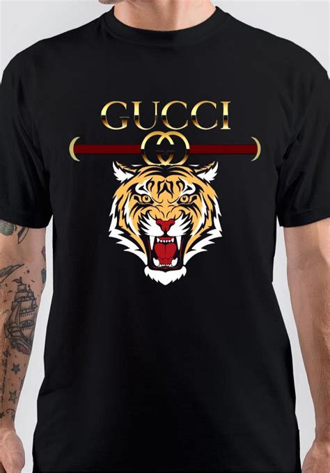 gucci cotton t shirt with tiger